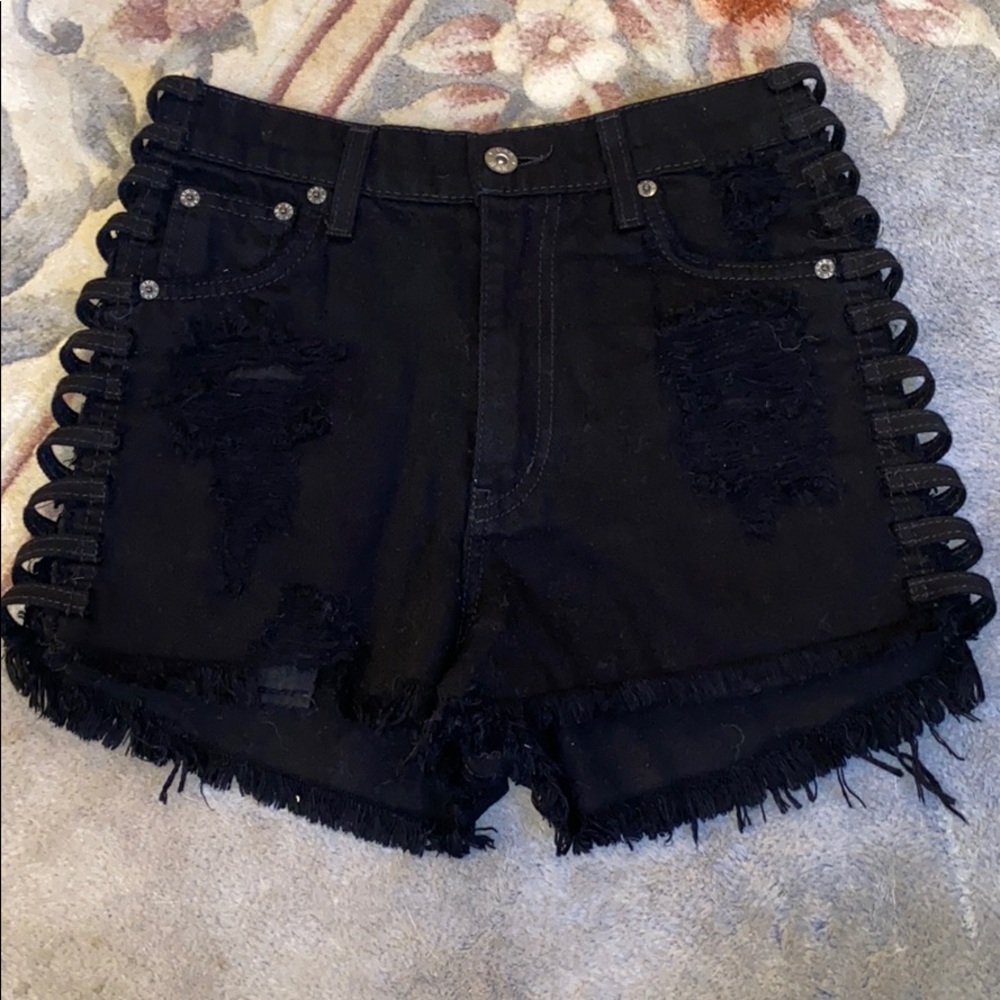 LF Distressed Shorts